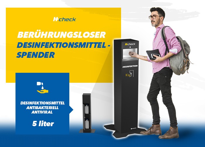 Berührungsloser desinfektionsmittel-spender